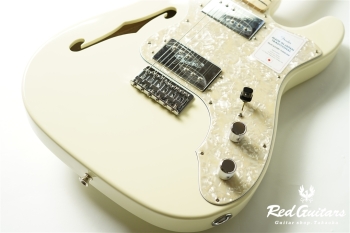 Made in Japan Traditional 70s Telecaster Thinline - Olympic White